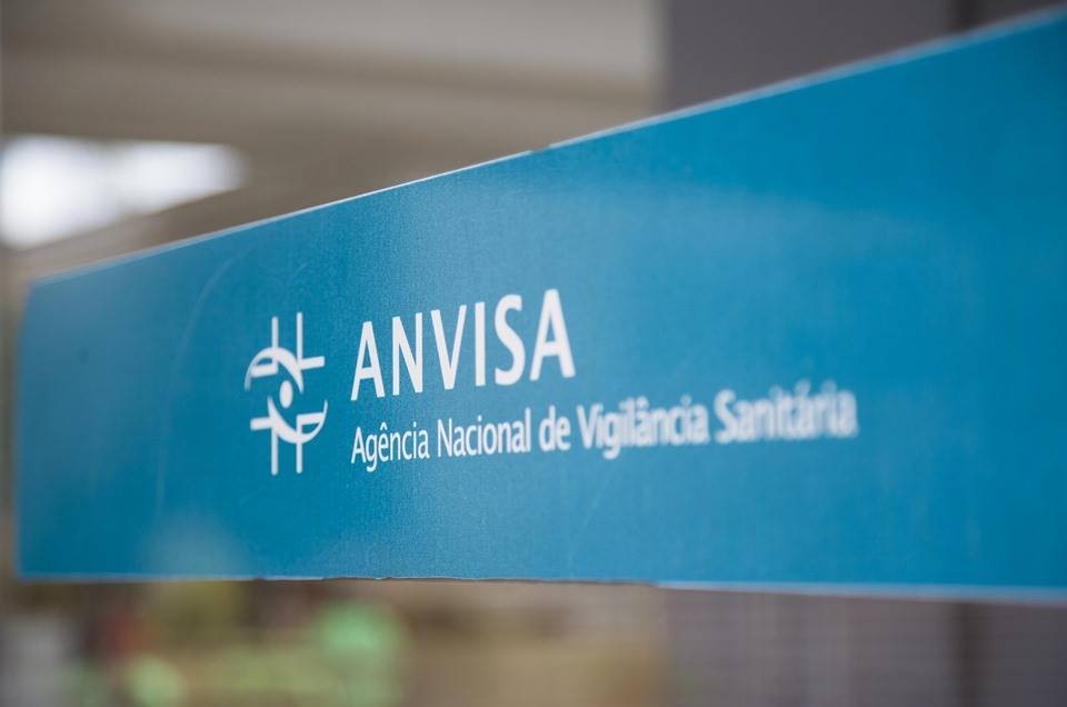 Placa Anvisa - Agência Nacional de Vigilância Sanitária